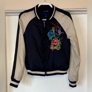 Women’s True Religion embroidered satin varity